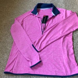 Under Armour Fitted Heat Gear quarter zip, XL